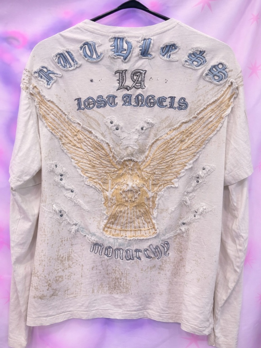 Y2K Monarchy Vintage Longsleeve Unisex
